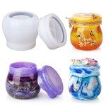 Silicone Jar Molds for Resin Art and Crafts