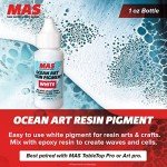 Ocean Wave Resin Dye - White Pigment (1 Oz)