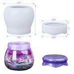 Silicone Jar Molds for Resin Art and Crafts