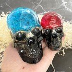 Skull Resin Molds Set: Large, Medium, Small
