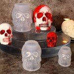 Skull Resin Molds Set: Large, Medium, Small