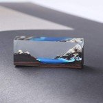 5pcs Unfinished Wood Pieces for Resin Crafts