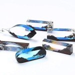 5pcs Unfinished Wood Pieces for Resin Crafts