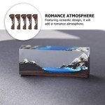 5pcs Unfinished Wood Pieces for Resin Crafts