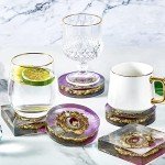 8-Piece Silicone Molds Set for Resin Coasters