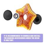 Fidget Spinner Resin Mold Kit with 10 Bearings