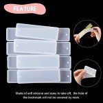54-Piece Resin Bookmark Kit with Molds & Accessories
