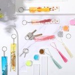 54-Piece Resin Bookmark Kit with Molds & Accessories