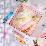 54-Piece Resin Bookmark Kit with Molds & Accessories