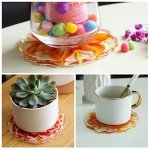 Druzy Geode Silicone Coaster Molds - 4 Pack