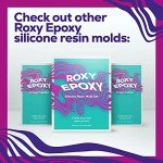 Roxy Epoxy Silicone Resin Tray and Coaster Set