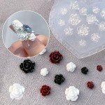 Silicone Flower Molds for Resin Nail Art