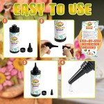 Crystal Clear UV Resin with 4 Silicone Cups