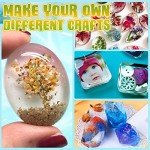 Crystal Clear UV Resin with 4 Silicone Cups