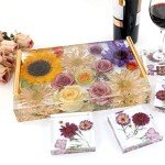 Large Silicone Resin Tray Mold with Handles