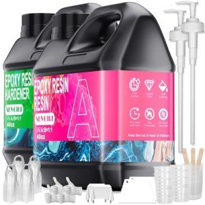 Crystal Clear Epoxy Resin Kit – 80 oz