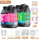 Crystal Clear Epoxy Resin Kit – 80 oz