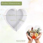 Large Heart Silicone Resin Molds for DIY Decor