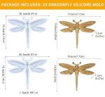 Dragonfly Silicone Mold Set for Resin Art