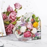 Large Heart Silicone Resin Molds for DIY Decor