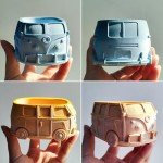 Retro Car Silicone Mold for Resin Art