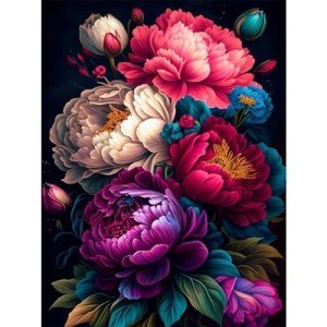 Diamond Painting Kits: Flower Art for Adults