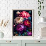 Diamond Painting Kits: Flower Art for Adults