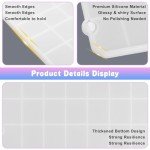 Silicone Resin Molds for DIY Flower Bookends