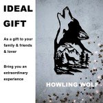 Howling Wolf Resin Mold for Wall Decor