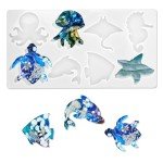 Animal Resin Molds for Keychains and Jewelry Making