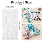 Animal Resin Molds for Keychains and Jewelry Making