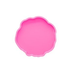 Glossy Flower Silicone Mold for Resin Coasters