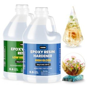 Crystal Clear Epoxy Resin Kit for Art Projects