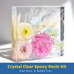 Crystal Clear Epoxy Resin Kit for Art Projects
