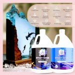 2 Gallon Clear Epoxy Resin Kit for Art