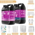 Crystal Clear Epoxy Resin Kit for Art Projects