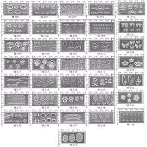 36-Piece Mini Silicone Mold Kit for Resin Art