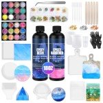 Complete Epoxy Resin Art Mold Kit for Beginners