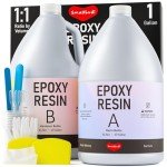 Smallbudi 1 Gallon Epoxy Resin Kit for Beginners
