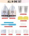Smallbudi 1 Gallon Epoxy Resin Kit for Beginners