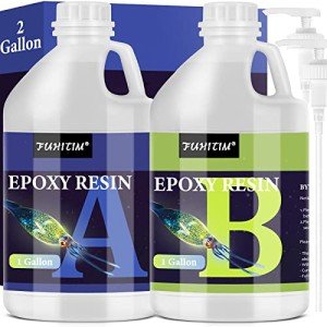 Crystal Clear 2 Gallon Epoxy Resin Kit