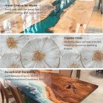 64oz Clear Epoxy Resin Kit with Mica Powders