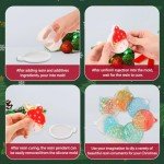 12pcs Christmas Silicone Resin Molds for Crafts