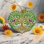 Tree of Life Epoxy Resin Silicone Mold 8.1