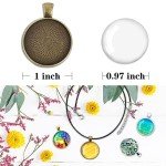 210Pcs Pendant Tray Kit for Resin Art Jewelry