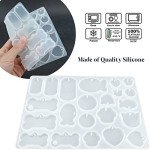 Silicone Pet Tag Resin Mold for DIY Crafts