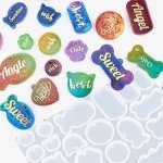 Silicone Pet Tag Resin Mold for DIY Crafts