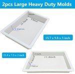 Extra Large Reusable Epoxy Resin Table Molds