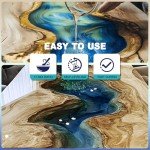 Kcaidin 1 Gallon Epoxy Resin Kit for Art