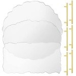 Resin Tray Molds with Gold Handles Set